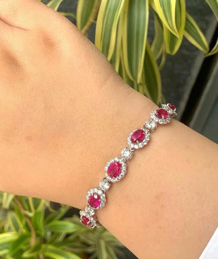 Ruby bracelet